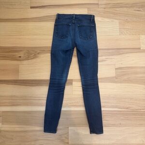 J Brand dark blue high-waisted sz 25 skinny jeans